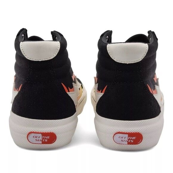 REVENGE X STORM , VOL 2 | HIGH TOP BLACK FLAME | US 8M | BRAND NEW *AUTHENTIC* - Picture 4 of 5